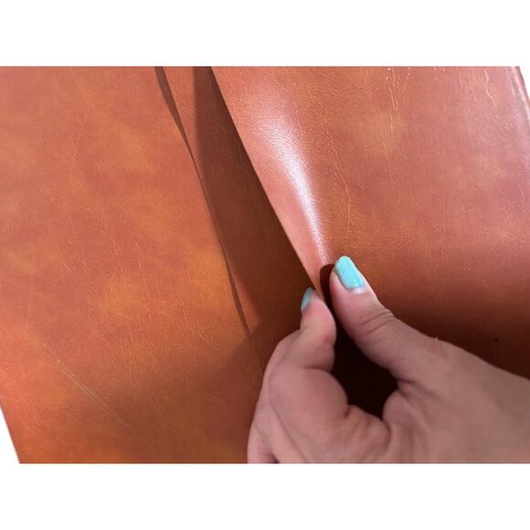 Atari Faux Leather Tan Portfolio Folder Game Holder Case With 4 Games VTG - Picture 9 of 16